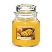 Świeca Yankee Candle Mango Peach Salsa, średni słoik (411g) Yankee Candle
