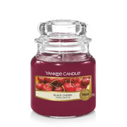 Świeca Yankee Candle Black Cherry, mały słoik (104g) Yankee Candle
