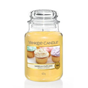 Świeca Yankee Candle Vanilla Cupcake, duży słoik (623g) Yankee Candle
