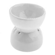 Kominek ceramiczny 10,8 x 11,5 x 10,8 cm (biały) Dakls