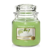 Świeca Yankee Candle Vanilla Lime, średni słoik (411g) Yankee Candle