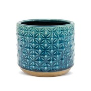 Osłonka ceramiczna 10,5 x 12 x 12 cm (turkusowa) Art-Pol
