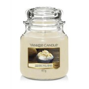 Świeca Yankee Candle Coconut Rice Cream, średni słoik (411g) Yankee Candle