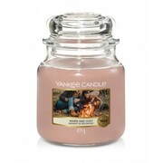 Świeca Yankee Candle Warm & Cosy, średni słoik (411g) Yankee Candle