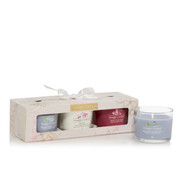 Zestaw Yankee Candle Sakura Blossom Festival 3 mini świece, biały Yankee Candle