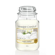 Świeca Yankee Candle Fluffy Towels, duży słoik (623g) Yankee Candle