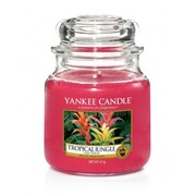 Świeca Yankee Candle Tropical Jungle, średni słoik (411g) Yankee Candle
