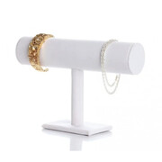 Ekspozytor na biżuterie Stojak 16 x 23,2 cm (biały) eCarla