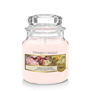Świeca Yankee Candle Fresh Cut Roses, mały słoik (104g) Yankee Candle