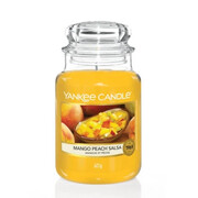 Świeca Yankee Candle Mango Peach Salsa, duży słoik (623g) Yankee Candle