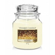 Świeca Yankee Candle All is Bright, średni słoik (411g) Yankee Candle