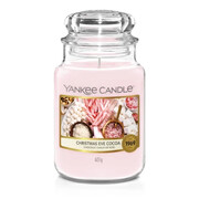 Świeca Yankee Candle Christmas Eve Cocoa, duży słoik (623g) Yankee Candle