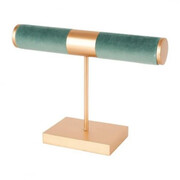 Ekspozytor na biżuterię Stojak 15 x 21 cm (zielony) eCarla