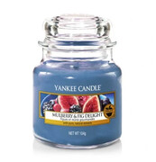 Świeca Yankee Candle Mulberry & Fig Delight, mały słoik (104g) Yankee Candle