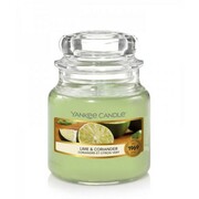 Świeca Yankee Candle Lime & Coriander, mały słoik (104g) Yankee Candle