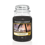 Świeca Yankee Candle Black Coconut, duży słoik (623g) Yankee Candle