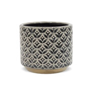 Osłonka ceramiczna 10,5 x 12,5 x 12,5 cm (brązowa) Art-Pol