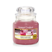 Świeca Yankee Candle Sweet Plum Sake, mały słoik (104g) Yankee Candle