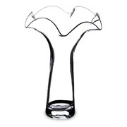 Wazon szklany 27 x 21 x 17 cm (przezroczysty) Art-Pol