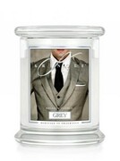 Świeca Kringle Candle Grey, średni słoik (411g) Kringle Candle