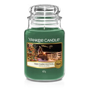 Świeca Yankee Candle Tree Farm Festival, duży słoik (623g) Yankee Candle
