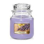 Świeca Yankee Candle Lemon Lavender, średni słoik (411g) Yankee Candle
