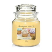 Świeca Yankee Candle Vanilla Cupcake, średni słoik (411g) Yankee Candle
