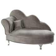 Szkatułka na biżuterię szezlong 17 x 26,5 x 12,5 cm (szara) Art-Pol