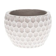 Osłonka betonowa 8,5 x 13 x 13 cm (beżowa, plaster miodu) Dakls