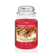 Świeca Yankee Candle Sparkling Cinnamon, duży słoik (623g) Yankee Candle