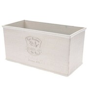 Osłonka plastikowa 14 x 28 x 13,5 cm (beżowa z przetarciami) Dakls