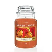 Świeca Yankee Candle Spiced Orange, duży słoik (623g) Yankee Candle