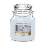 Świeca Yankee Candle A Calm & Quiet Place, średni słoik (411g) Yankee Candle
