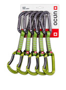 Zestaw Ekspresów Falcon QD PAD 16mm 10 cm 5-pack - green zestaw ocun falcon qd pad 16mm 10 cm 5 pack green_4
