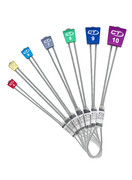 Zestaw kości CT Carved Chocks 4-10 set kosci climbing technology carved chocks 4 10 1607417350