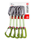 Zestaw Ekspresów Hawk QD Combi DYN 11 10cm 5-pack - green zestaw ocun hawk qd combi dyn 11mm 10 cm 5 pack green_4