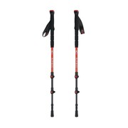 Kijki trekkingowe Alpinus Dhaulagiri czerwone NX43597 Kijki trekingowe Alpinus Dhaulagiri czerwone NX435