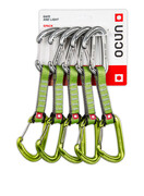 Zestaw Ekspresów Hawk QD wire PAD 16, 10 cm 5-pack - green zestaw ocun hawk qd wire pad 16mm 10 cm 5 pack green_4