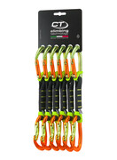 Zestaw Ekspresów Nimble Fixbar Set NY Pro 12cm - orange/green climbing technology nimble fixbar set ny pro 12cm x6 orange green 1611574500_2 1