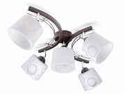 Lampa sufitowa Zuza 5 kloszy walec 945w ROMIR