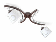 Lampa sufitowa Zuza 2 klosze walec 942w ROMIR