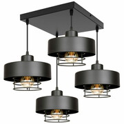 Lampa sufitowa loftowa 4 Maya 2254 ROMIR