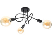 Lampa sufitowa Edison 3 Gobi LOFT 2113 + żarówki Led Globe ROMIR