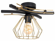 Lampa sufitowa druciana 1 Nela GOLD 2408 LOFT LED regulacja ROMIR