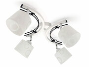 Lampa sufitowa Zuza biało czarna 4 klosze walec 944bcw ROMIR