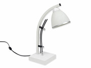 Lampa stołowa Zuza biało czarna 1 klosz kubek 946bck ROMIR