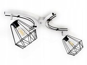 Lampa sufitowa Zuza 2x klosz druciak 942-d ROMIR