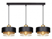 Lampa wisząca potrójna LUMINA – Nowoczesna, Metalowa, Nad Wyspę i Stół (Różne kolory) 8653/2 ROMIR