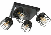 Stylowa lampa sufitowa plafon 4 Maya 1925 LOFT ROMIR