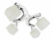 Lampa sufitowa Zuza biało czarna 4 klosze 944bc ROMIR